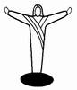 Click to display the file, figurine outlines - risen Christ.jpg